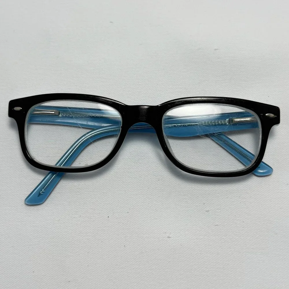BOGO Capri Optics Black Blue Small Eyeglass - Frames only